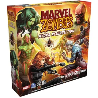CMON, Marvel Zombies: Hydra Resurrection – Ein Zombicide Spiel, Erweiterung, Kennerspiel, Dungeon Crawler, 1-6 Spieler, Ab 14+ Jahren, 60 Minuten, Deutsch, Mehrfarbig, Bunt