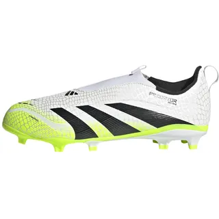 adidas Predator League Laceless Kinder Cloud White/Core Black/Lucid Lemon 33