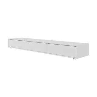 CaliCosy ORÉLIA TV-Lowboard 200 cm Weiß Holzwerkstoff
