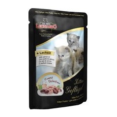 16x85g Kitten: carne de pasăre Finest Selection Leonardo Hrană pisici
