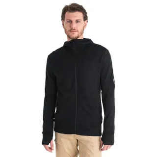 Icebreaker Merino 260 Quantum Iv Reißverschlusspullover - black - M