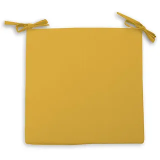 Soleil d'Ocre Alix Stuhlkissen 40 x 40 cm Gelb