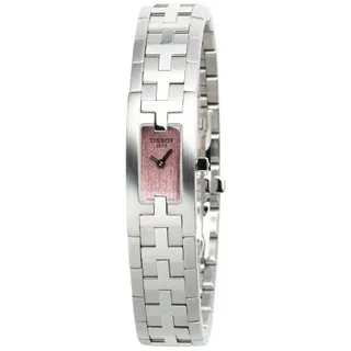 TISSOT T-TREND LADY Damen Stahl Rosafarbenes Zifferblatt Saphirglas T50.1.185.30