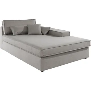 otto home Ottomane »Enid« einzeln stellbar oder als Teil eines Modulsofas, fester Sitzkomfort, beige