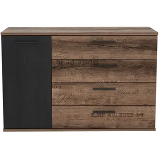 Forte Kommode Jacky Holzoptik Schlammeiche