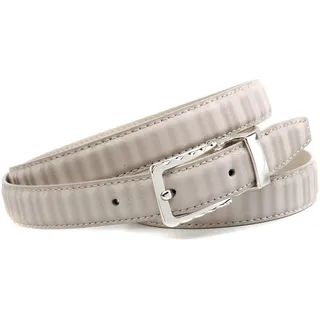 Anthoni Crown Damen Taillengürtel oder Hüftgürtel für Kleid/Anzug Gürtel, Grau, 90