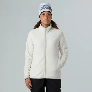 The North Face Glacier Fleece Jacket white dune XL