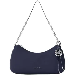 Michael Kors NOLITA Mittlere Clutch aus genarbtem Leder mit Kette