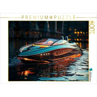 CALVENDO Puzzle Yachten - Luxusyacht-Welt | 1000 Teile Lege-Größe 64 x 48 cm Foto-Puzzle für glückliche Stunden