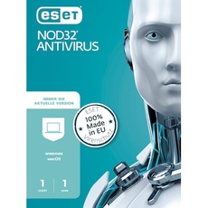 Bild NOD32 Antivirus Home Edition, 1 User, 1 Jahr, ESD (deutsch) (PC) (EAVH-N1-A1)