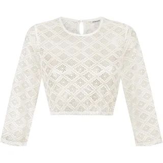 Stockerpoint Damen Holly Dirndlbluse, Creme, 36