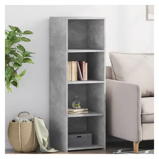 vidaXL Highboard Betongrau 40x41x124 cm Holzwerkstoff