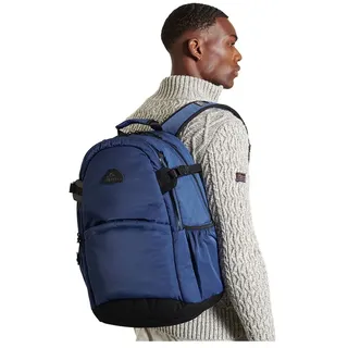Superdry Nylon Tarp Rucksack - Navy - One Size