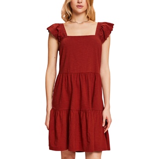 ESPRIT Damen 043CC1E301 Kleid, 805/TERRACOTTA, XXS