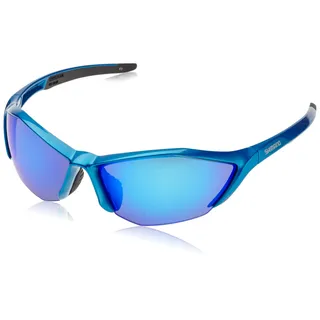 Shimano Sportsonnenbrille S61R-PL, Blaumetallic/Schwarz, One Size, ECES61RPLKBL