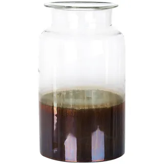 Beliani Blumenvase Glas bunt Bhature , Multicolor , Mode , 30 cm , Dekoration, Vasen, Glasvasen