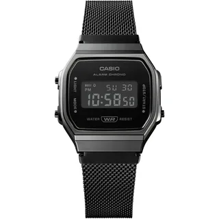 Casio Vintage Digitaluhr Schwarz 10 mm A168WEMB-1BEF