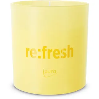 Ipuro Kerze IM Glas , Glas , 7.5x8.7x7.5 cm , Dekoration, Kerzen & Kerzenhalter