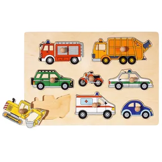 GoKi Steckpuzzle Verkehrsmittel (57996)