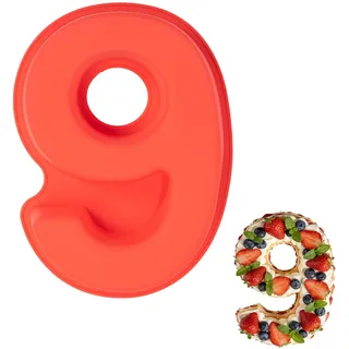 Silikon Backform Zahlen,Kuchenform Zahlen Groß,Number Cake Backform (9)
