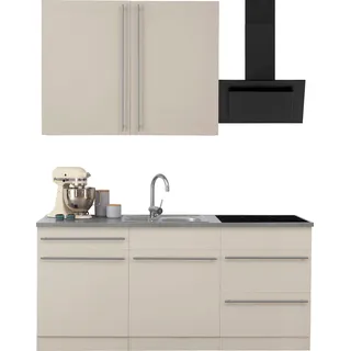 WIHO KÜCHEN Küchenzeile Chicago 180 cm weiß