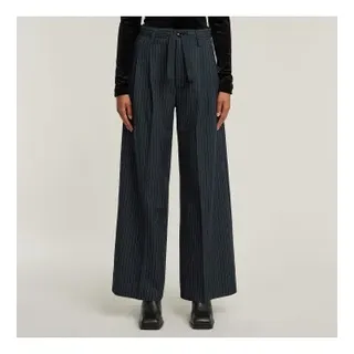 G-Star für Damen. D22883-D721-G789 Paperbag-Hose navy (30), Lässig, Recyceltes Polyester, Nachhaltig, Marine