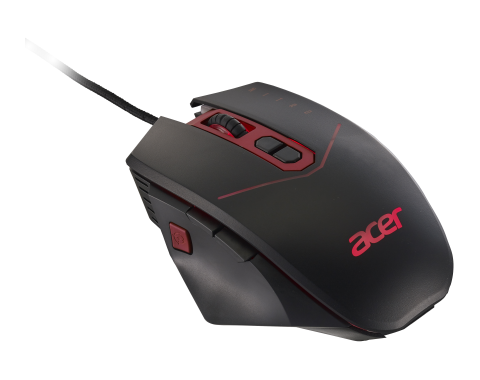 Bild von Nitro Gaming Mouse schwarz/rot, USB (GP.MCE11.01R / NP.MCE11.01R)
