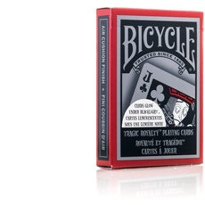 Bicycle 10015588 1018404 Tragic Royalty Leuchtende Spielkarten, Rot, Poker
