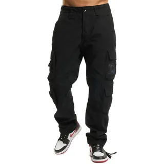 Brandit Textil Brandit Pure Slim Fit Trouser Cargohose schwarz, Größe 5XL