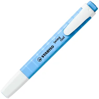Stabilo Textmarker swing cool Pastel 4 St. Blau/Orange/Mehrfarbig