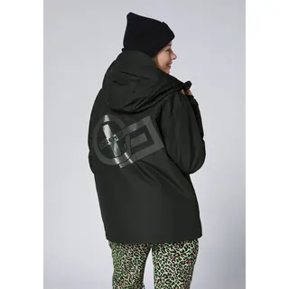 Skijacke CHIEMSEE, Damen, Gr. XL (42), schwarz beauty, 100% Polyester, Jacken Skijacke