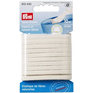 Prym Natur-Elastic 5 mm rohweiß