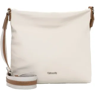 Umhängetasche TAMARIS "Umhängetasche TAS Kirsten", Damen, Gr. B/H/T: 26cm x 26cm x 5cm 0, beige (beige 400), Polyurethan, Taschen Umhängetasche