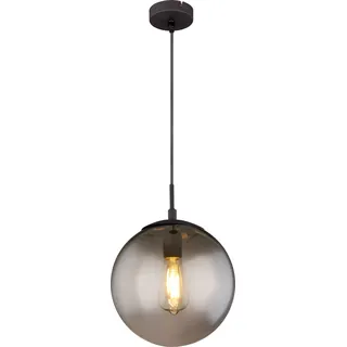 Globo Lighting BLAMA Hängeleuchte Metall schwarz matt, 1xE27, 15830H - Bunt