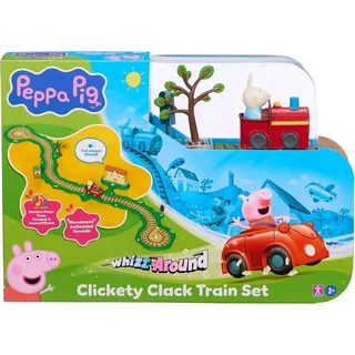 Peppa Pig PEPPA WHIZZ AROUND CLICKETY CLACK TRAIN