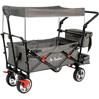 Pinolino Bollerwagen faltbar grau