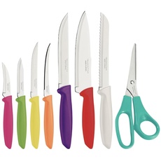 Bild PLENUS Messerset, Küchenmesserset, Edelstahl (Küchenmesserset 8-teilig),