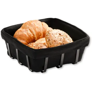 KESPER Brotkorb Metall Schwarz