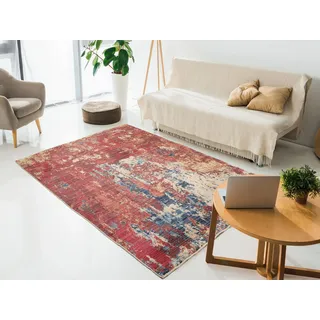 GALLERY M branded by Musterring Teppich »Corso« rechteckig 8 mm Höhe Kurzflor, Vintage, Wohnzimmer, bunt