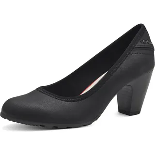 S.Oliver Damen Pumps mit Blockabsatz Bequem, Schwarz (Black), 39 EU