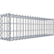 Bild Gabione silbergrau, Maschenweite 5 cm x 10 cm,