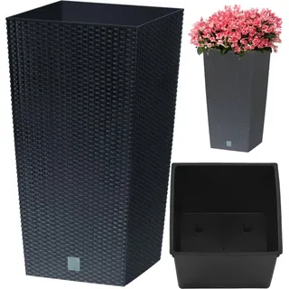 Prosperplast Rato 26,5 x 26,5 x 50 cm Anthrazit