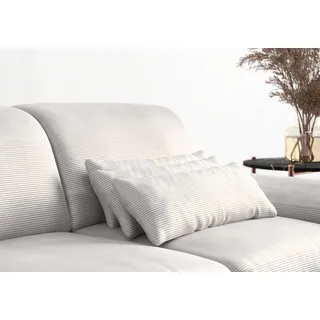 sit&more Cabana Sofakissen 65 x 25 cm Silber