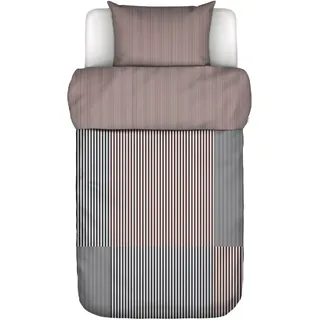 Marc O'Polo Wendebettwäsche »Ellan, 100% Bio-Baumwollsatin« 2 Stk., tlg., braun