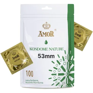 Amor NATURE Kondome 100 Stück 53 mm