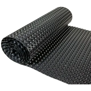 Hochbeet-Noppenfolie , Schwarz , Kunststoff , 650x90 cm , Freizeit & Co, Haus & Garten