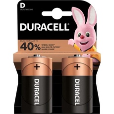 Duracell BATTERY DURACELL C&B D MN1300 2TK, Batterien + Akkus