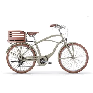 E-Bike MBM "Elektro-Cruiser 26 Zoll MAUI Man", grün, Elektrofahrräder, Herren, 26 Zoll (66,04cm), E-Bike