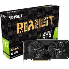 Bild von Grafikkarte GeForce RTX 2060 Dual - 6GB GDDR6 NE62060018J9-1160A-1