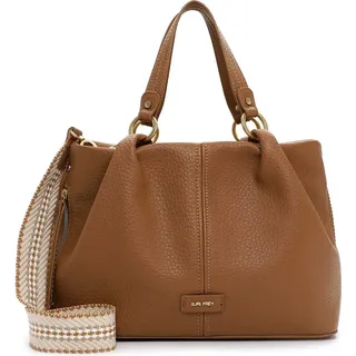 SURI FREY Umhängetasche City Shopper 38,0 x 12,0 x 30,0 cm aus Polyester Braun